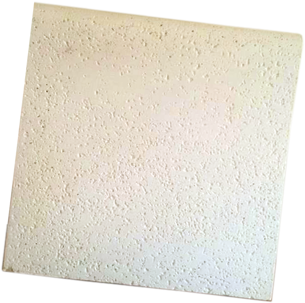 Textured Ceiling Tile Angle View PNG Image