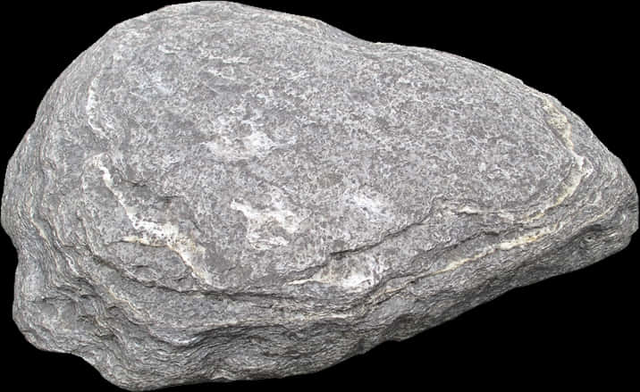 Textured Gray Rockon Black Background.jpg PNG Image