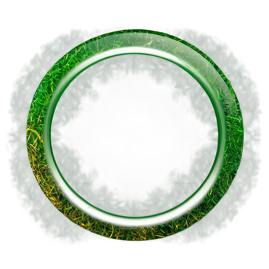 Textured Green Circle Png 05252024 PNG Image