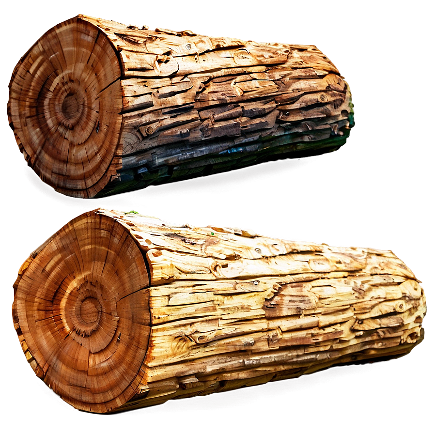 Textured Log Png Lgv PNG Image