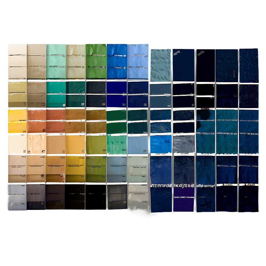 Textured Paint Swatches Png 35 PNG Image