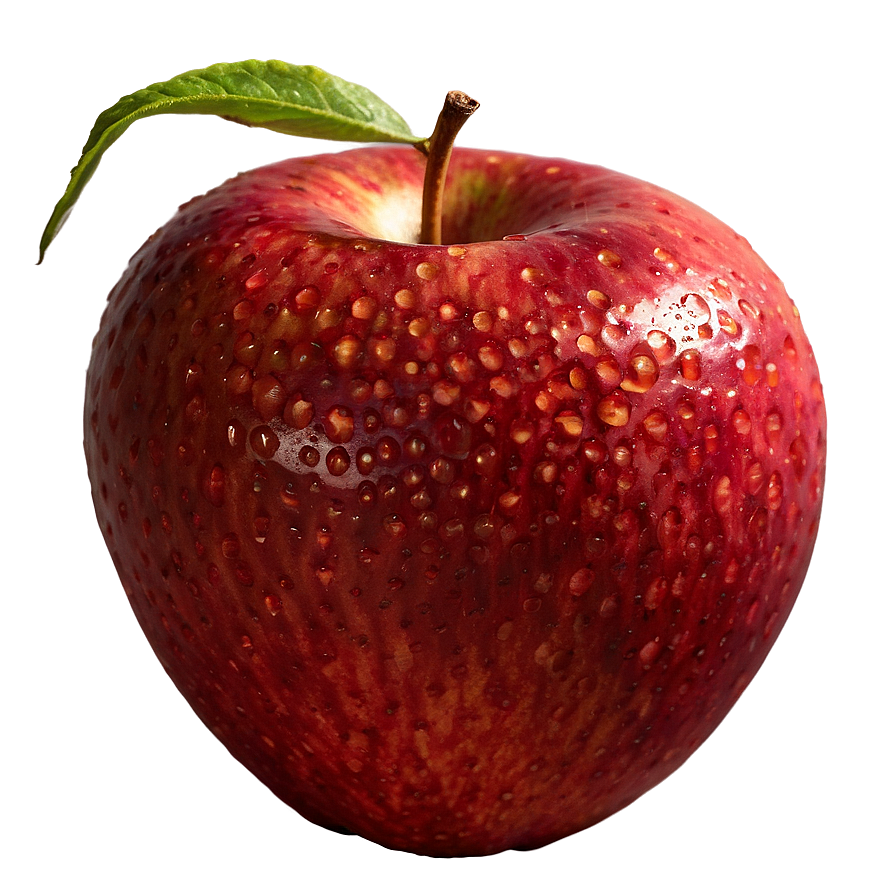 Textured Red Apple Png Tbg7 PNG Image