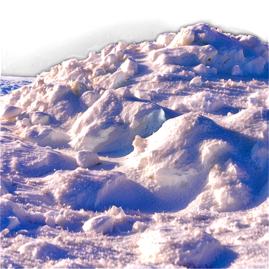 Textured Snow Pile Png Oas39 PNG Image