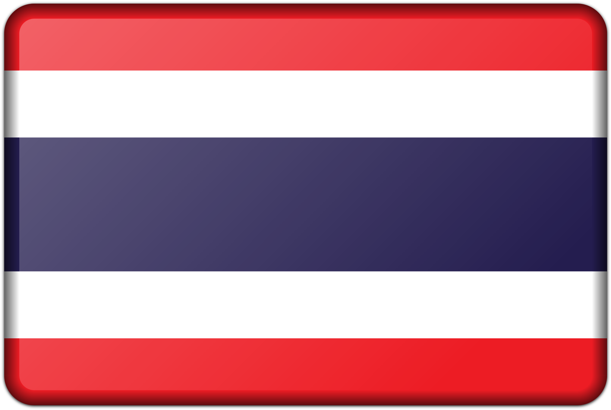 Thailand National Flag PNG Image