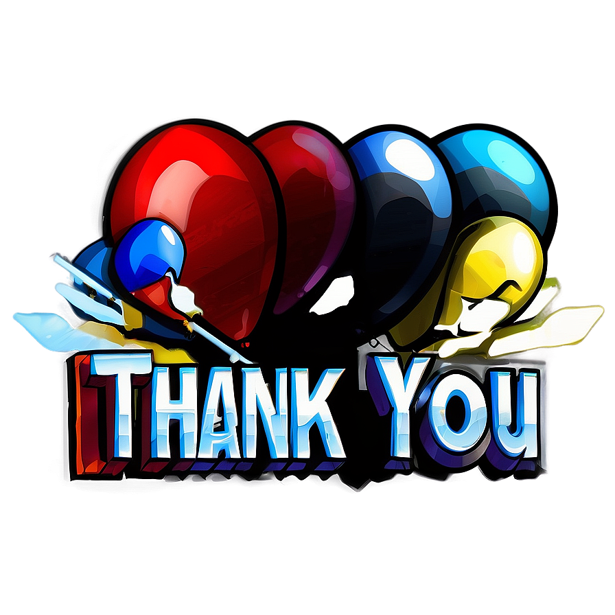 Thank You Banner Art Png Fni42 PNG Image