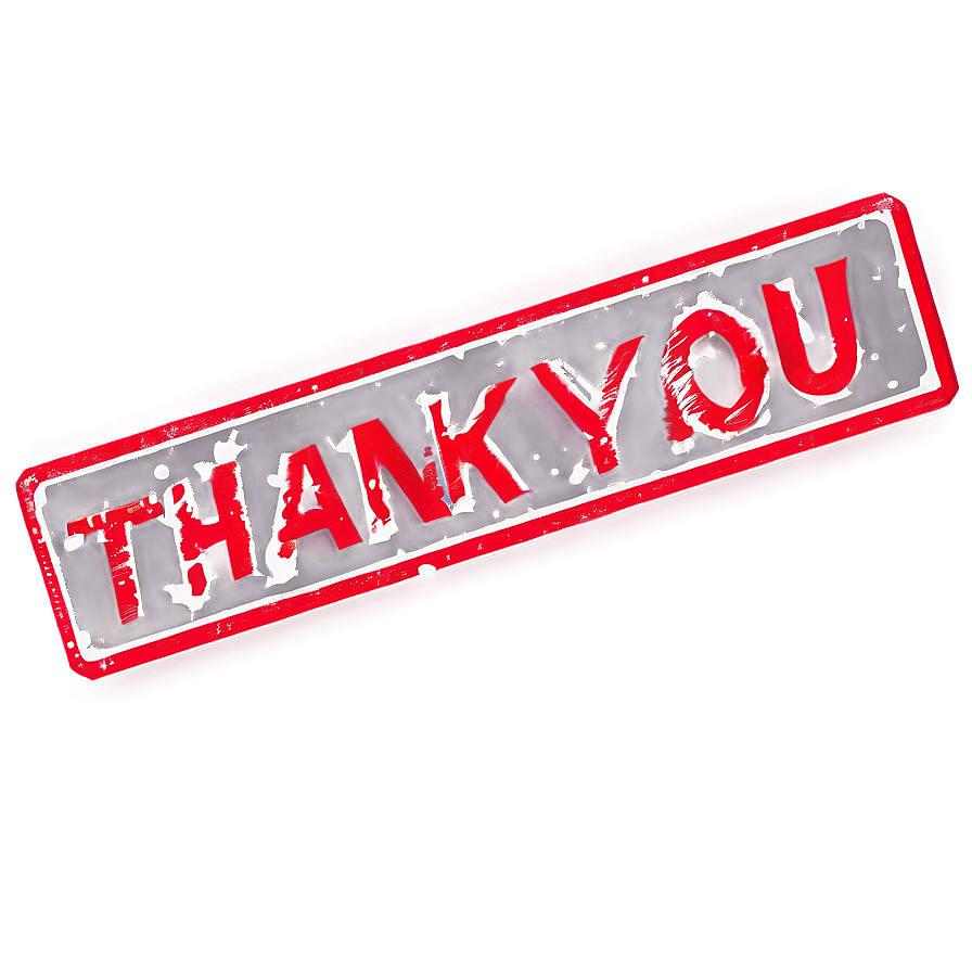 Thank You Stamp Png 06112024 PNG Image