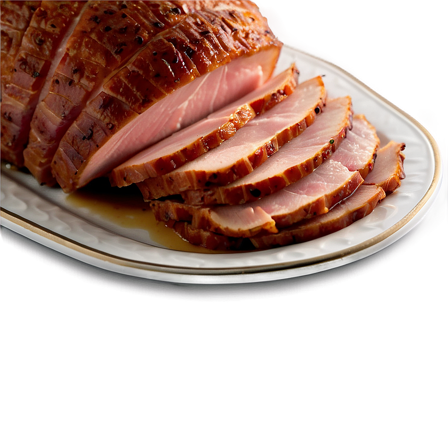 Thanksgiving Baked Ham Png 05212024 PNG Image