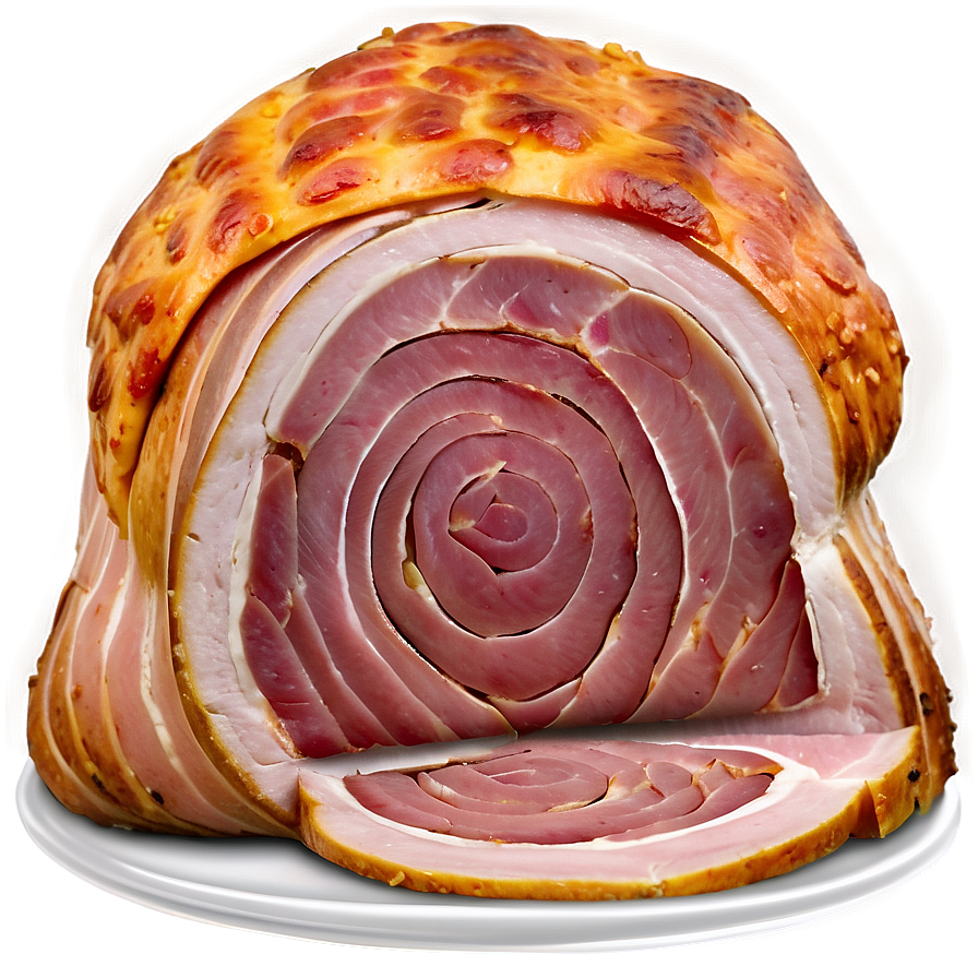 Thanksgiving Baked Ham Png Fio PNG Image