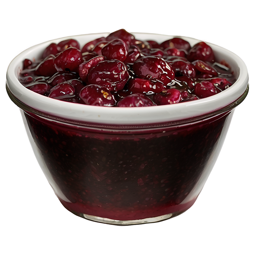 Thanksgiving Cranberry Sauce Png 05212024 PNG Image