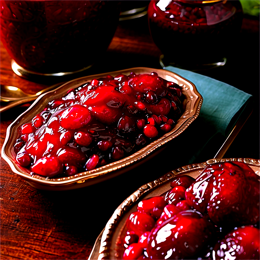 Thanksgiving Cranberry Sauce Png 05212024 PNG Image