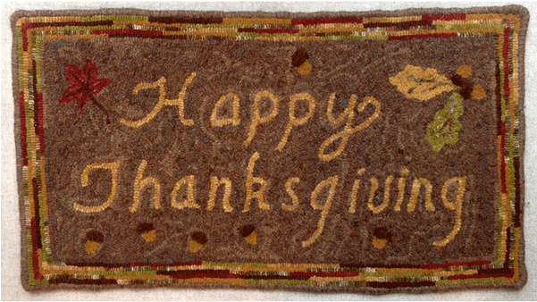 Thanksgiving Door Mat Design PNG Image