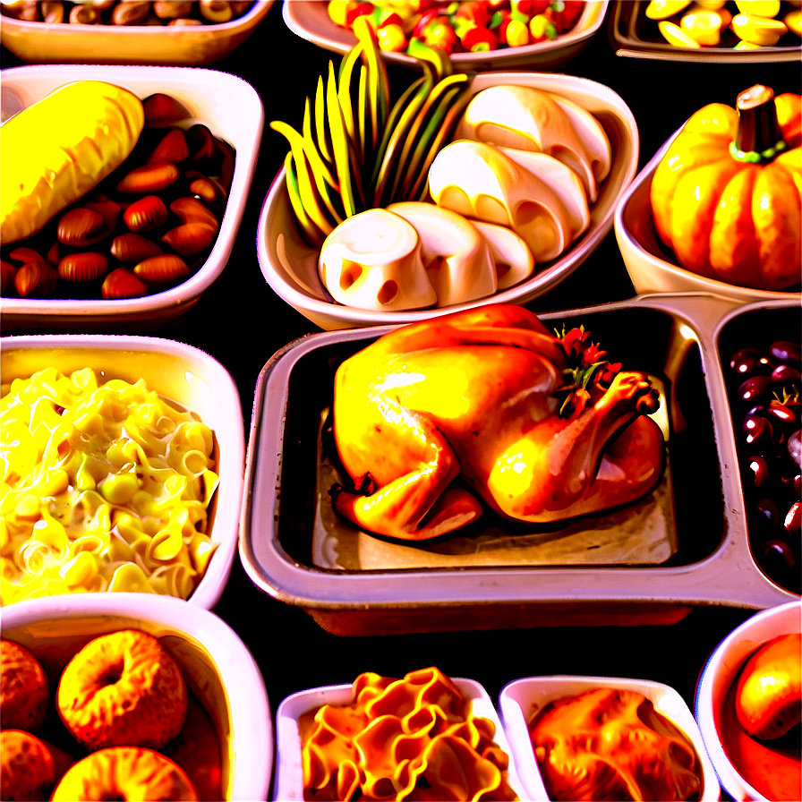 Thanksgiving Feast Png 63 PNG Image