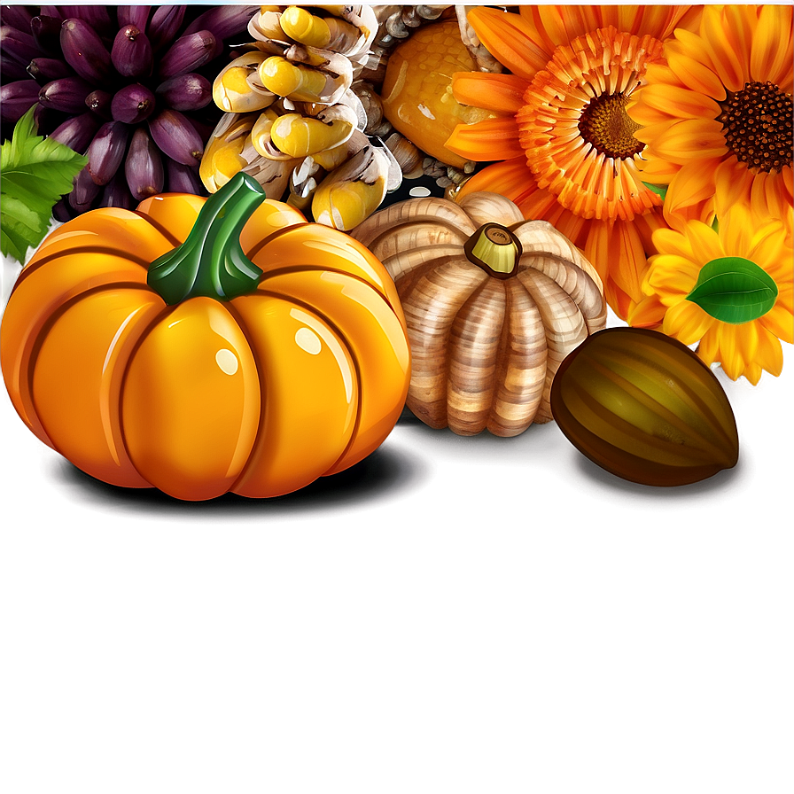 Thanksgiving Harvest Png 05212024 PNG Image