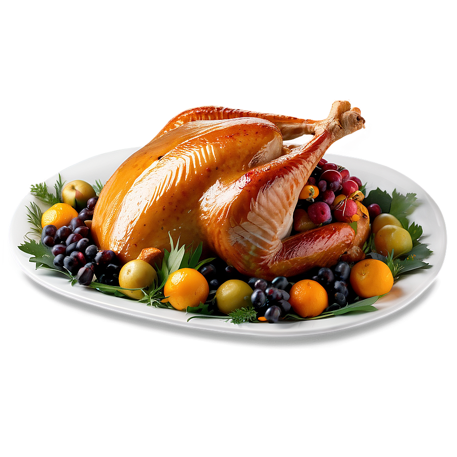 Thanksgiving Turkey Platter Png Eqd50 PNG Image