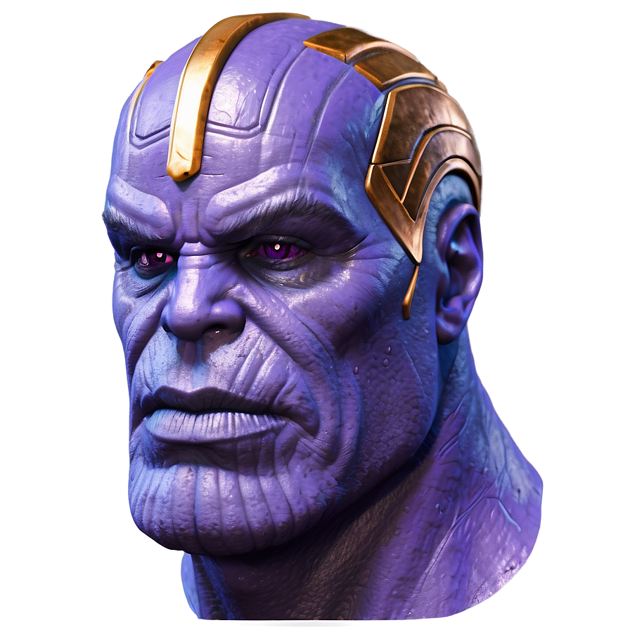 Thanos 3d Model Png 56 PNG Image