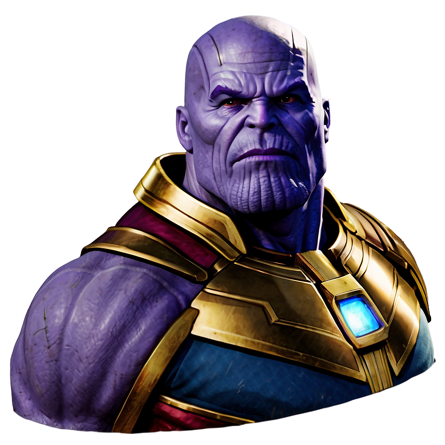 Thanos Character Art Png 4 PNG Image