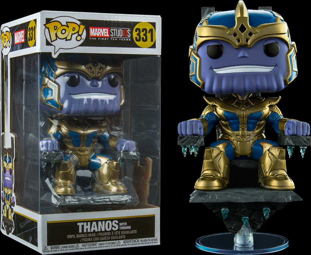 Thanos Funko Pop Vinyl Figure331 PNG Image