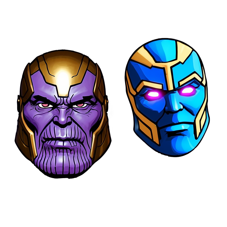 Thanos Helmet Design Png Sge89 PNG Image