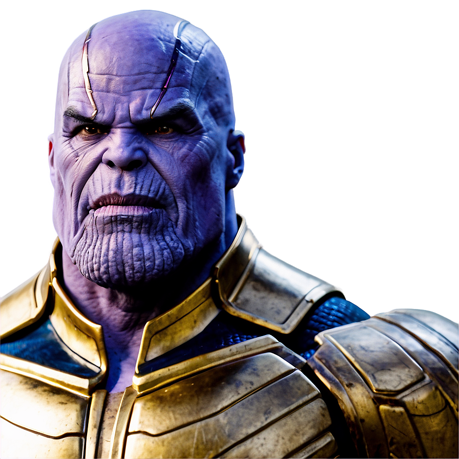 Thanos In Battle Pose Png 05212024 PNG Image