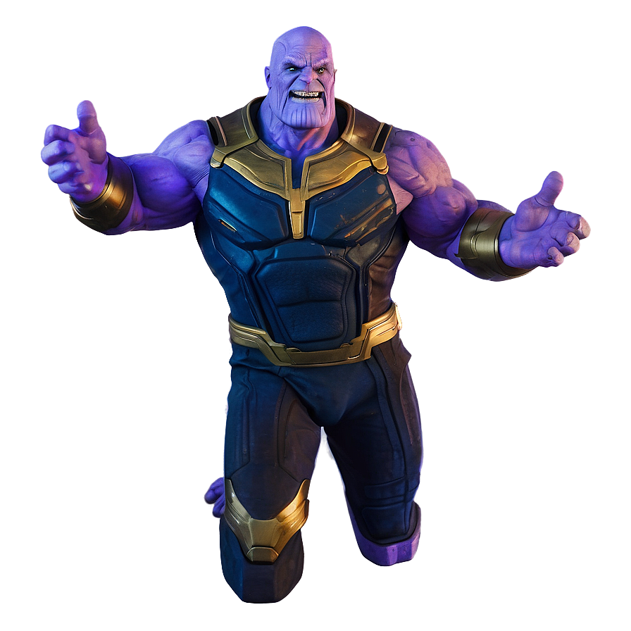 Thanos In Cosmic Dust Png Moq PNG Image