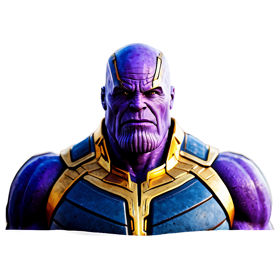 Thanos In Fire Background Png 6 PNG Image