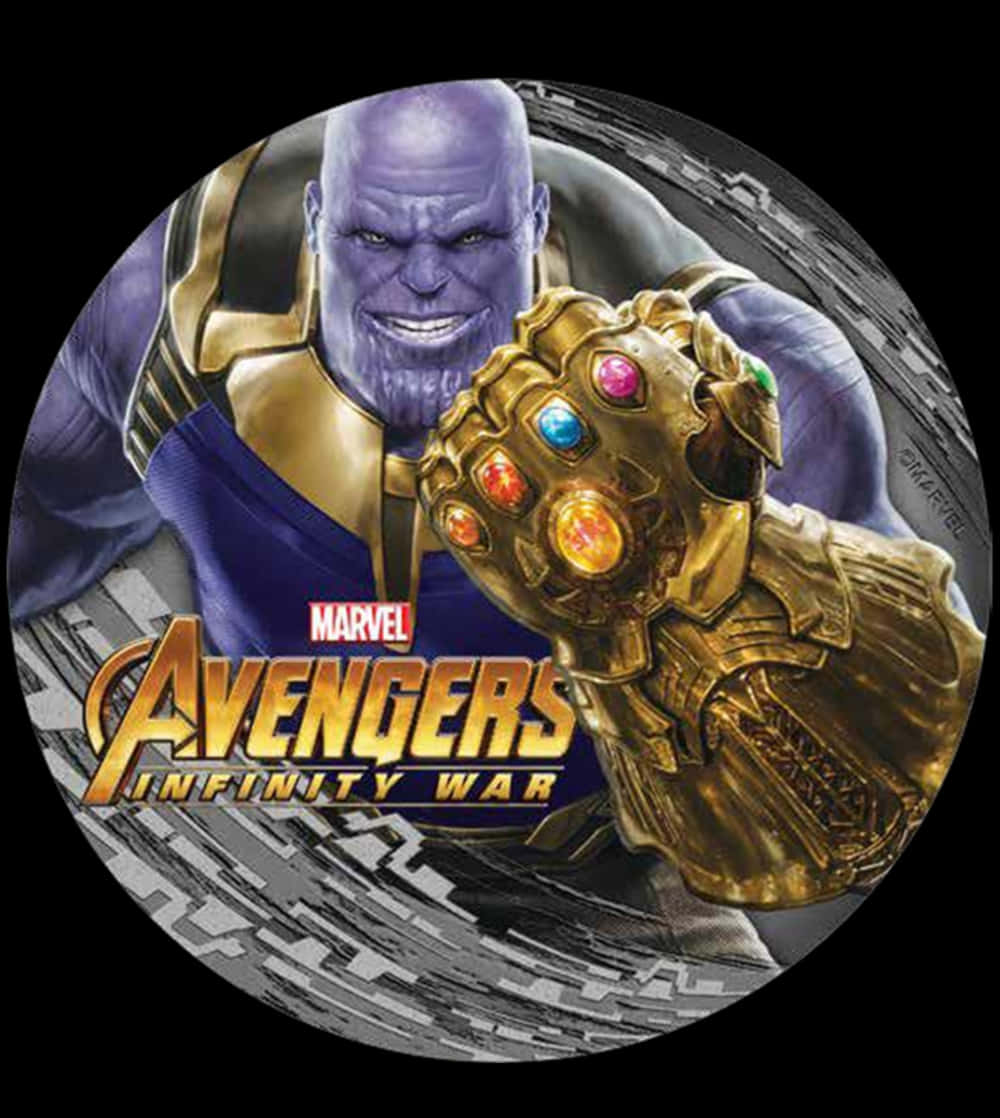 Thanos Infinity Gauntlet Avengers Infinity War PNG Image