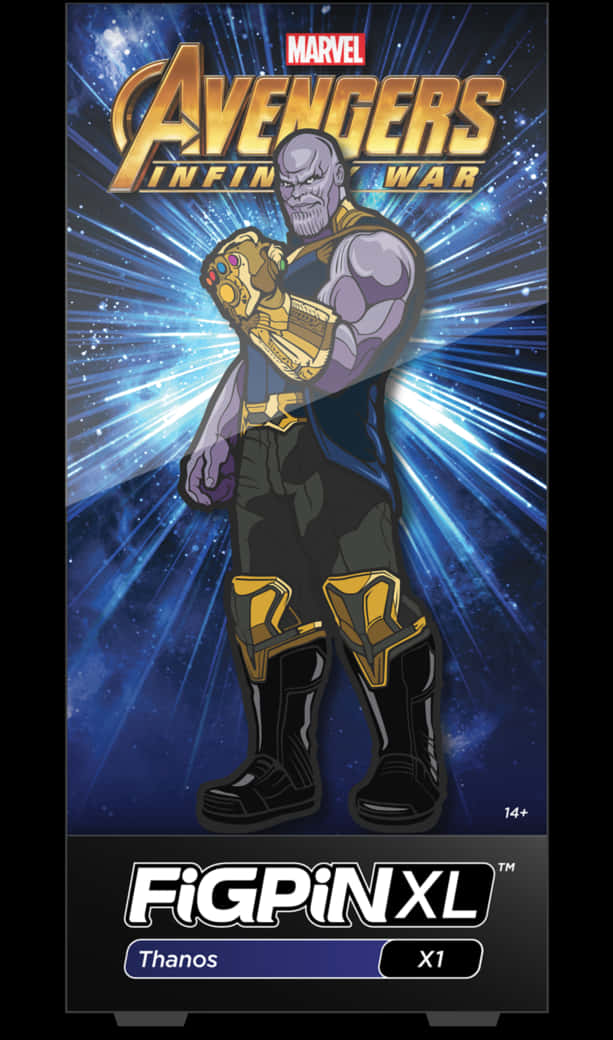 Thanos Infinity War Figpin X L PNG Image