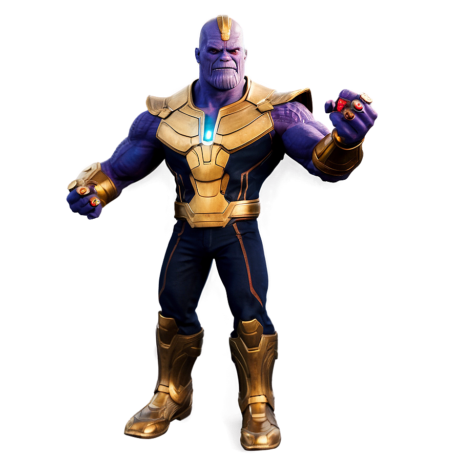 Thanos Legendary Pose Png 05212024 PNG Image