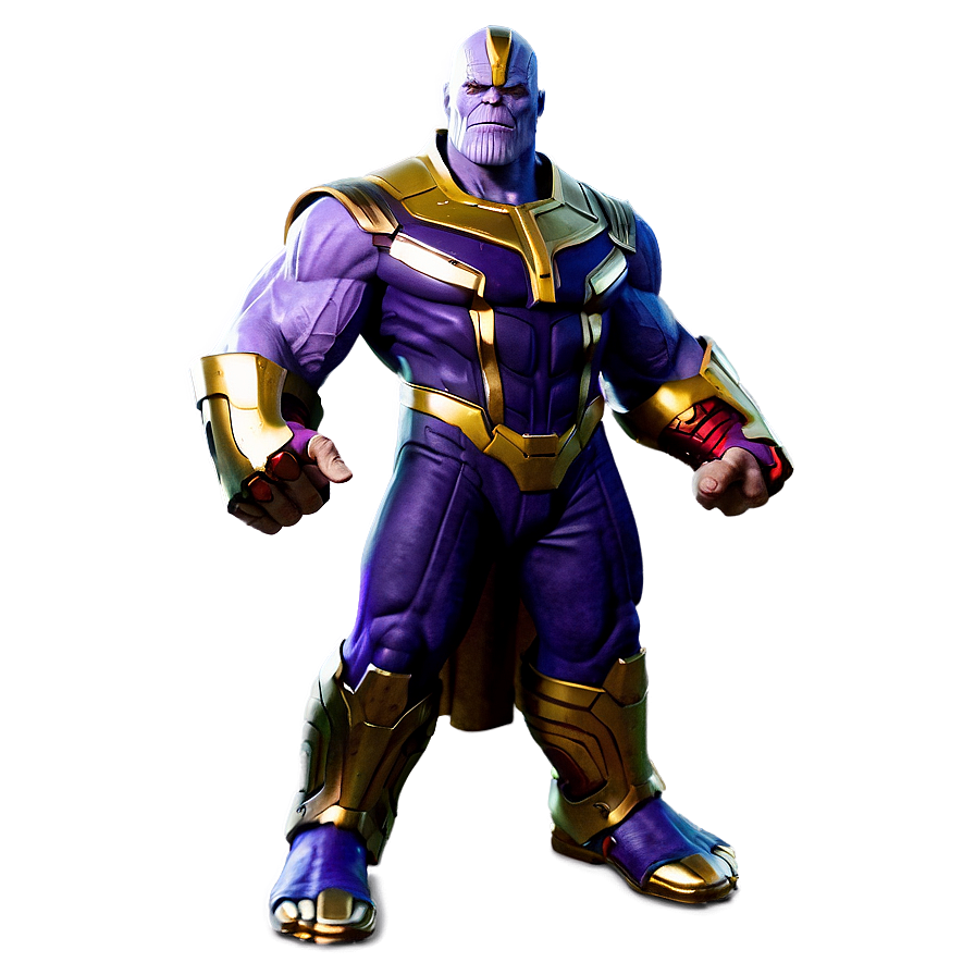 Thanos Legendary Pose Png 30 PNG Image