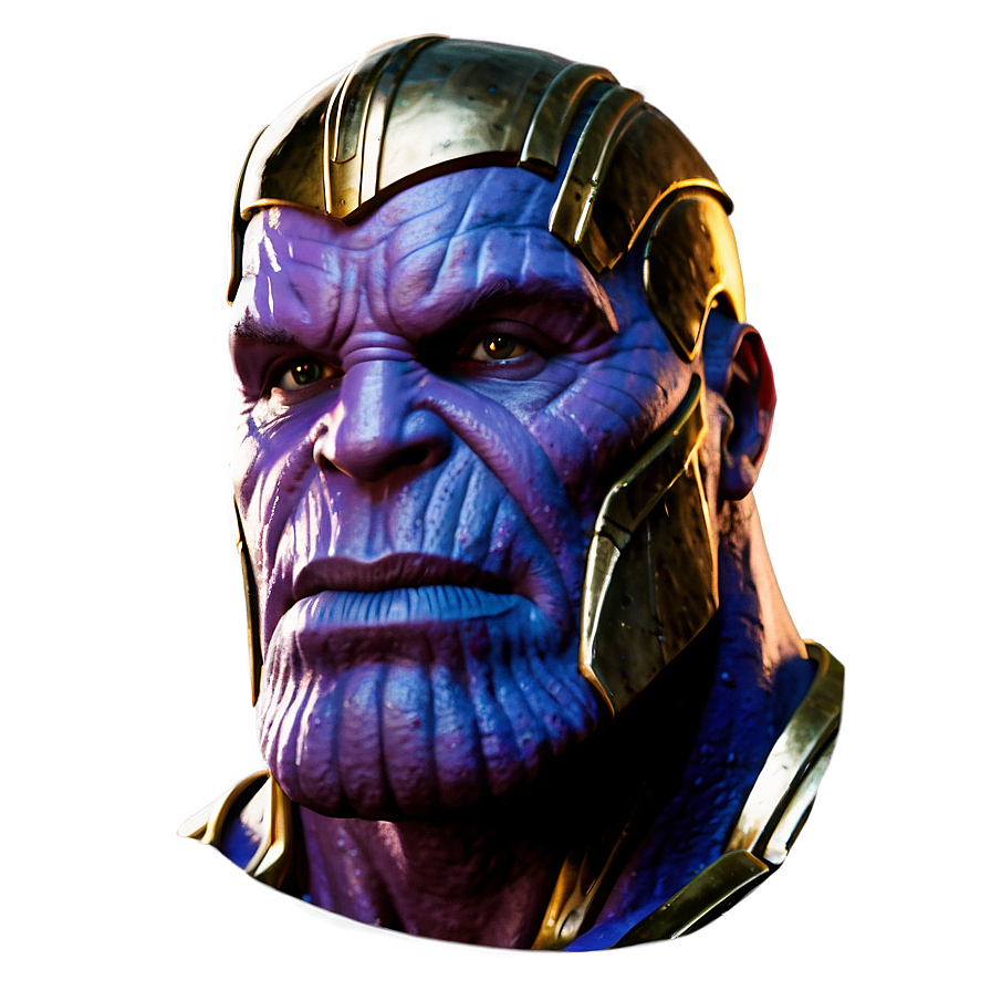 Thanos Mid-fight Scene Png 05212024 PNG Image