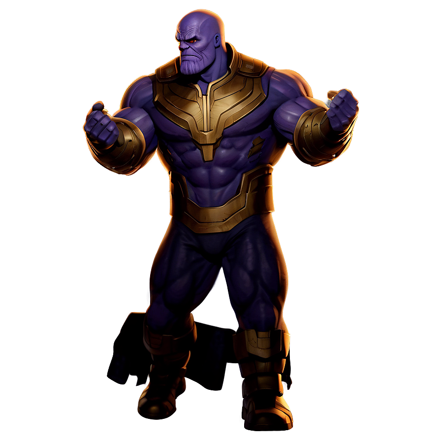 Thanos Shadow Silhouette Png Pgu38 PNG Image