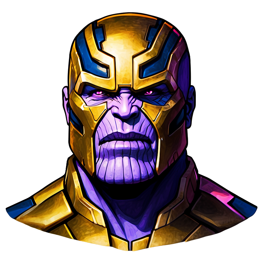 Thanos Space Background Png Yef67 PNG Image