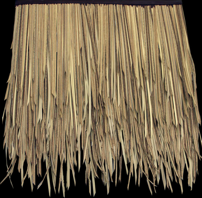 Thatched Roof Texture PNG Image