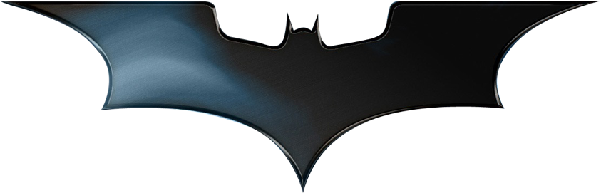 The Batman Logo Design PNG Image