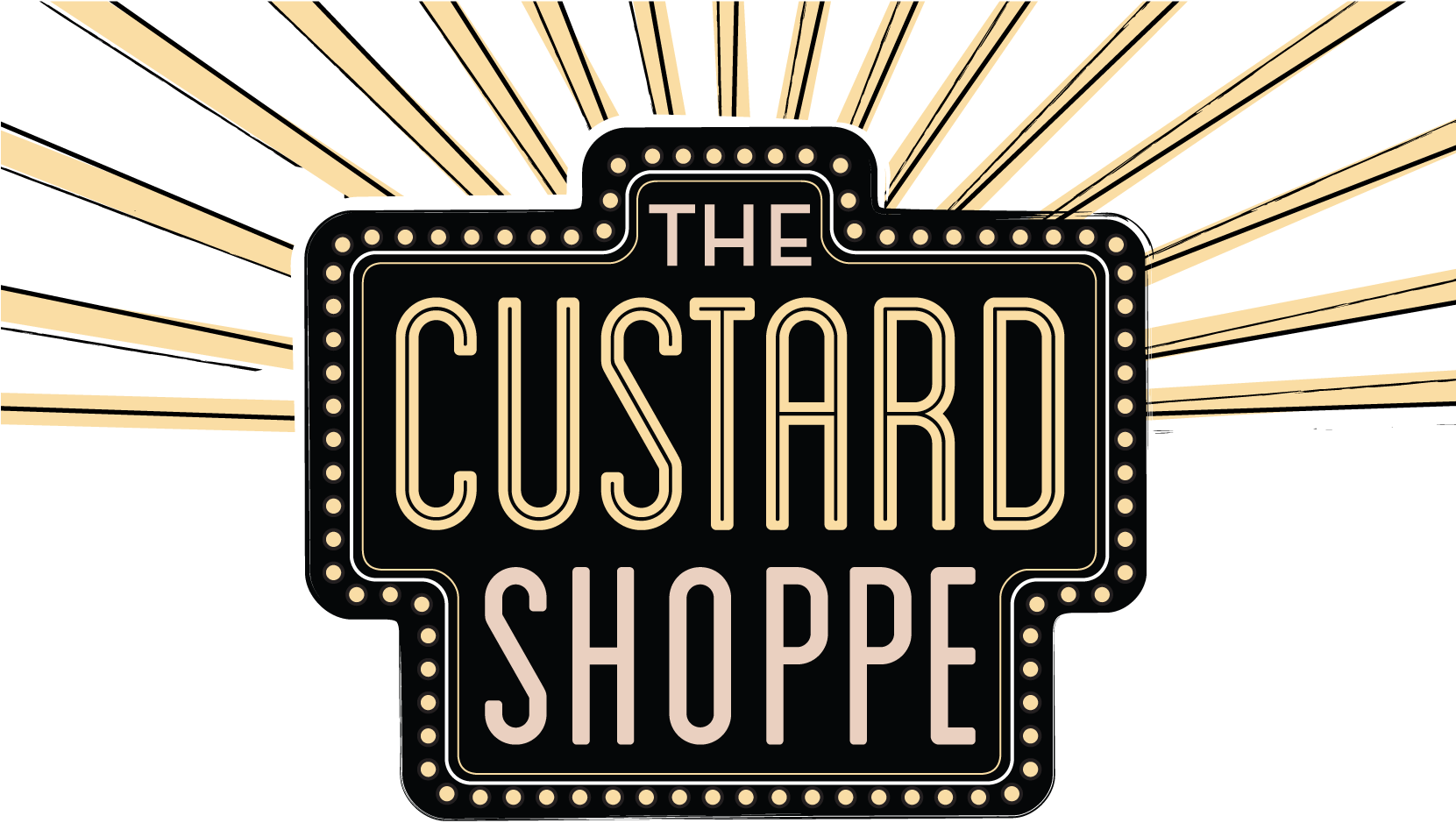 The Custard Shoppe Signage PNG Image