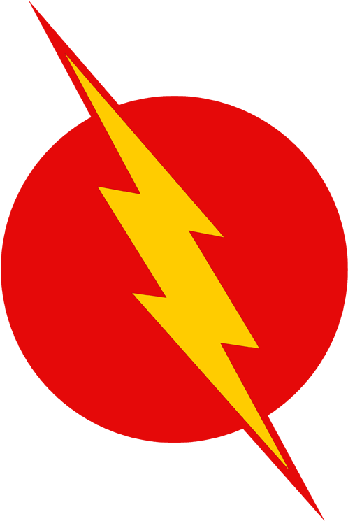 The Flash Emblem Logo PNG Image