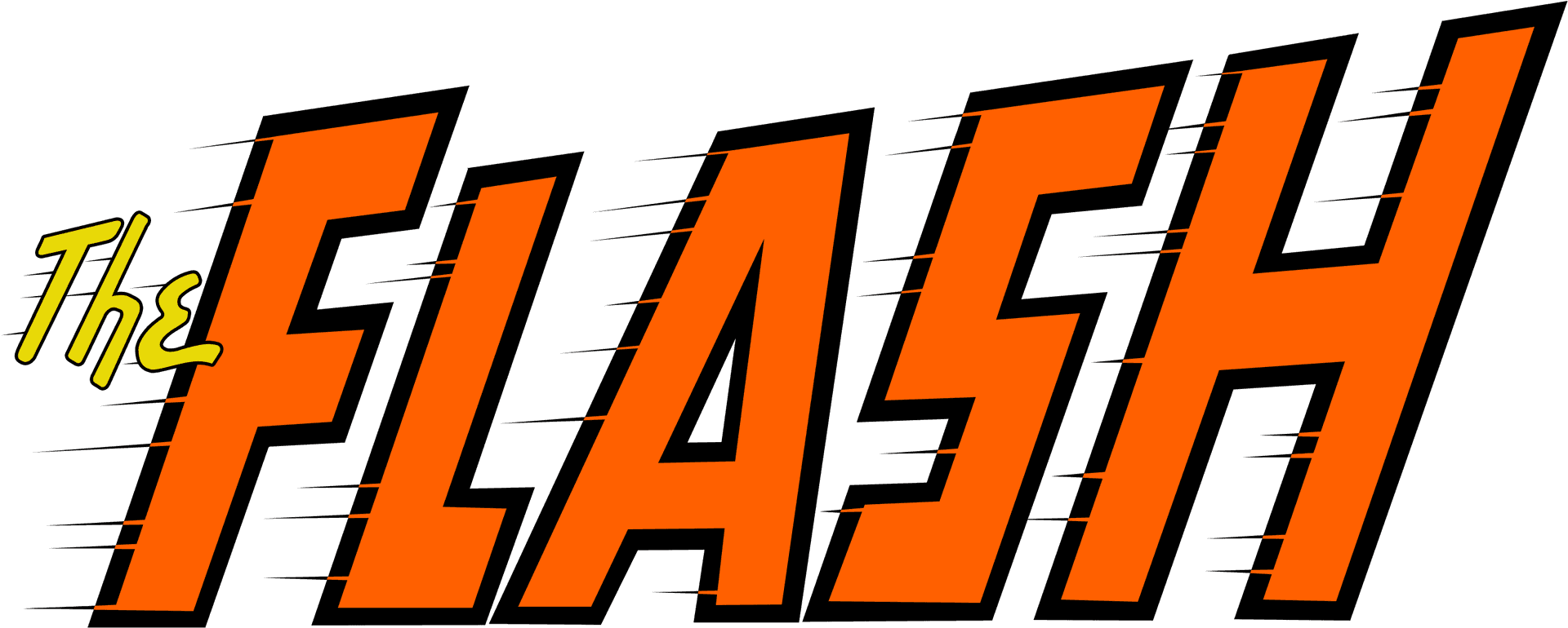 The_ Flash_ Logo_ Orange_and_ Yellow PNG Image