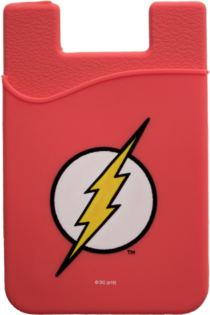 The Flash Logo Silicone Wallet PNG Image