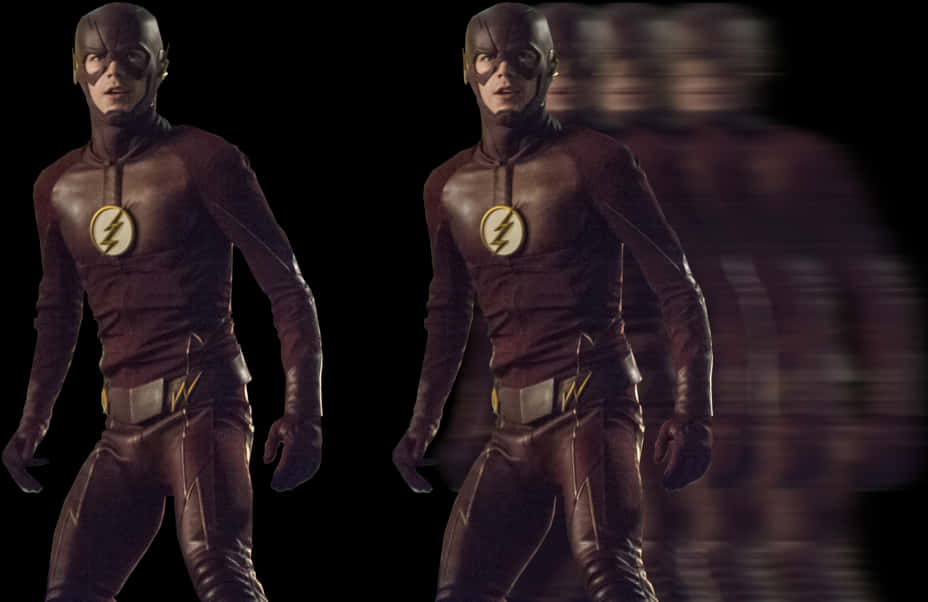 The Flash Motion Blur Effect PNG Image