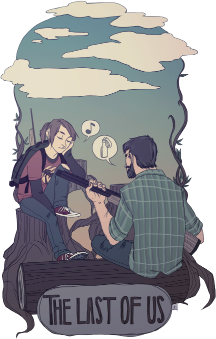 The Lastof Us Moment Illustration PNG Image