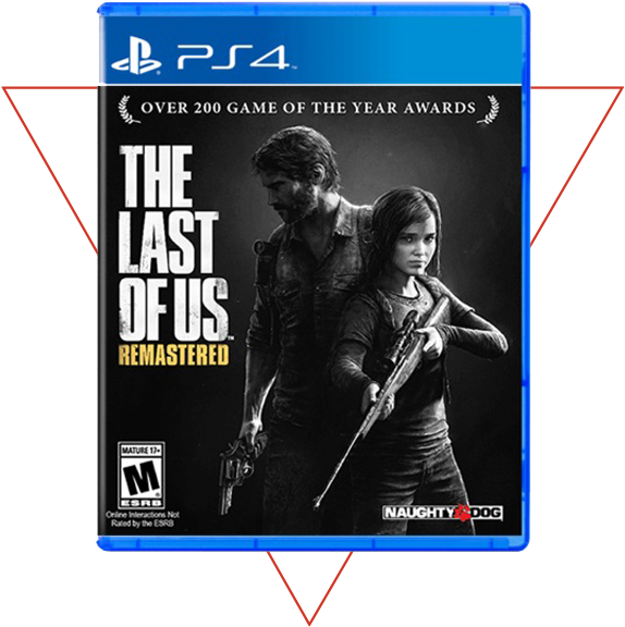 The Lastof Us Remastered P S4 Game Cover PNG Image