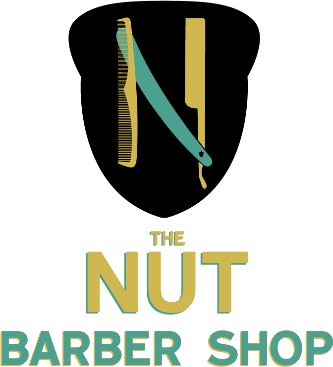 The Nut Barber Shop Logo PNG Image