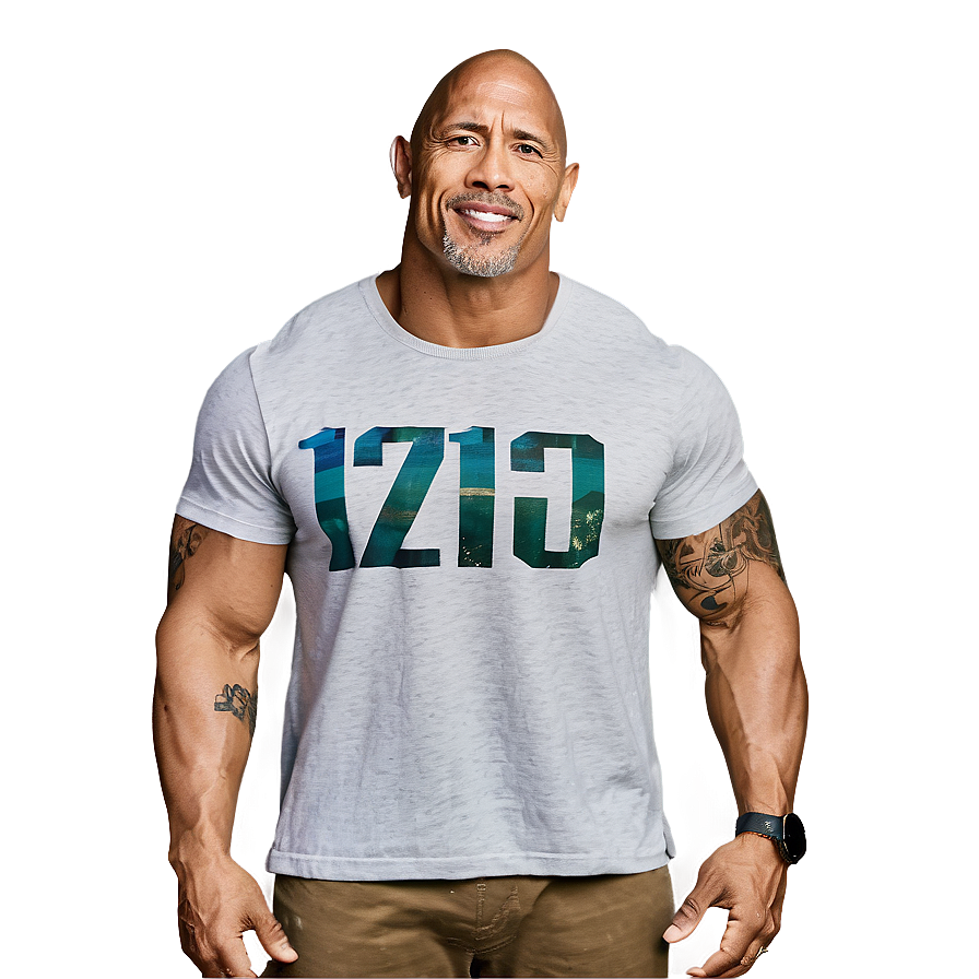 The Rock Casual Look Png Inf17 PNG Image