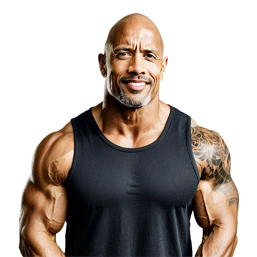 The Rock In Gym Png 45 PNG Image