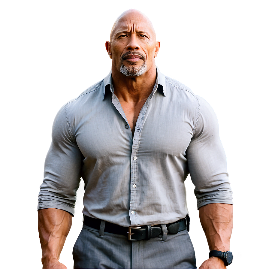 The Rock In Hobbs & Shaw Png 05232024 PNG Image