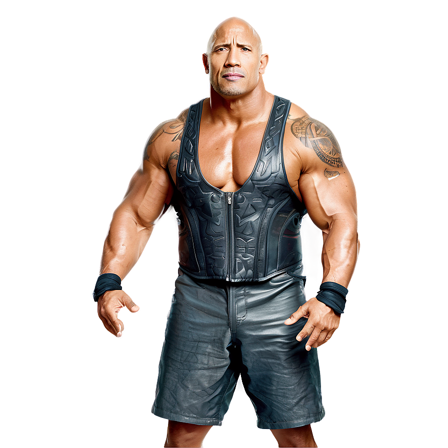 The Rock Wrestler Png 05232024 PNG Image