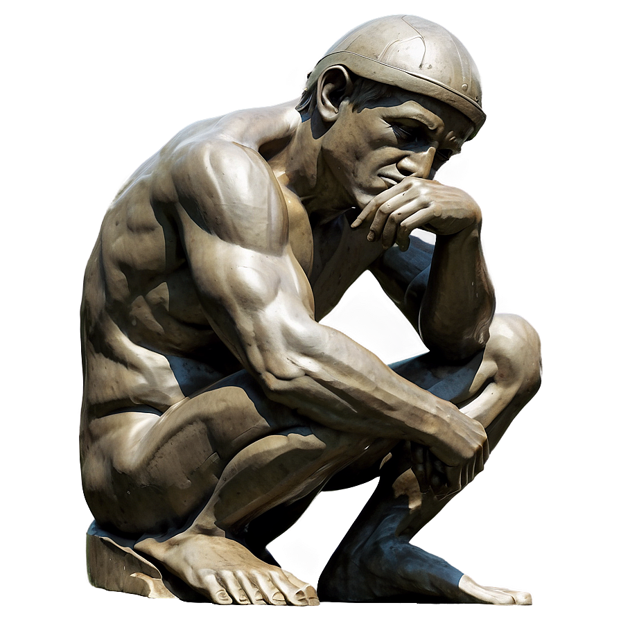 The Thinker Historical Artifact Png Rls47 PNG Image