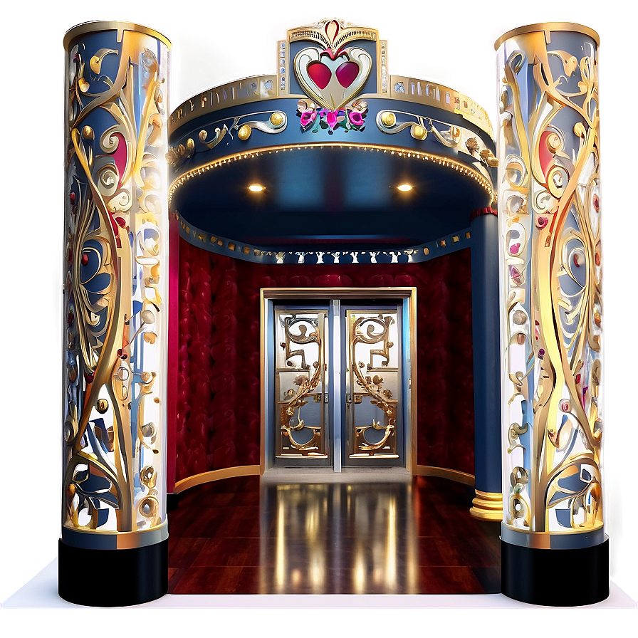 Theatre Lobby Interiors Png Arc PNG Image