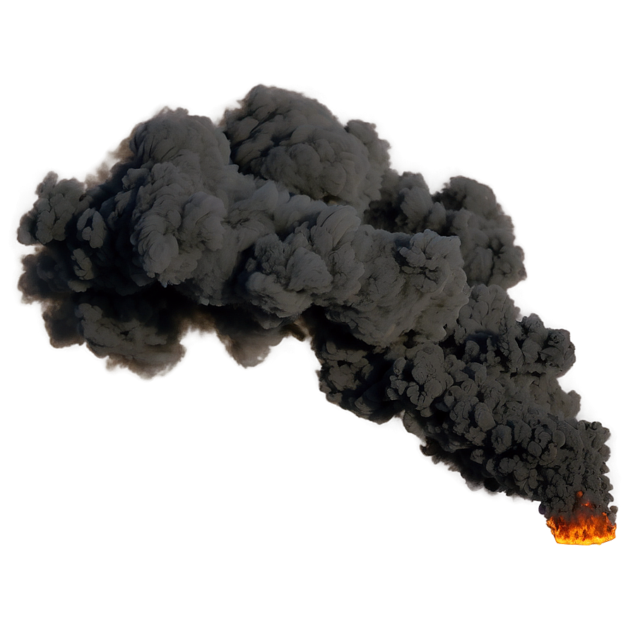 Thick Black Smoke Texture Png Ihk45 PNG Image