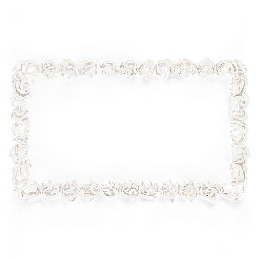 Thick White Border Png Inx PNG Image